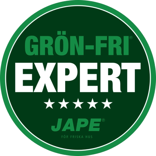 JAPE Grön-Fri Expert Certifikat