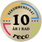 Reco 10 år