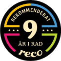 Reco recensioner – rekommenderat 9 år i rad